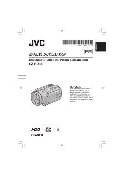 JVC GZ-HD3EX Manuel du propriétaire