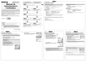 Pentax Optio Z10 Manuel du propriétaire | Fixfr