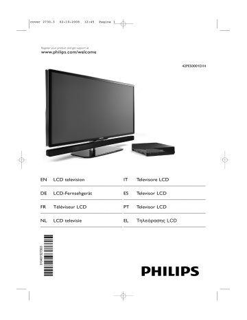 42PES0001H | Philips 42PES0001D Manuel du propriétaire | Fixfr
