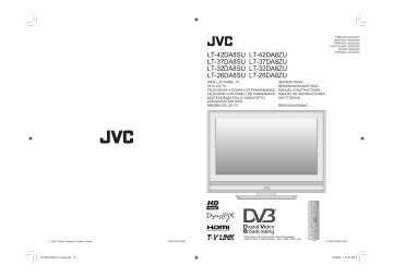 LT-42DA8ZU | lt-37da8zu | LT-42DA8SU | JVC lt-32da8su Manuel du propriétaire | Fixfr