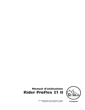 Husqvarna Rider ProFlex 21 II Manuel du propriétaire | Fixfr