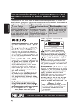 Philips DVDR3400-37B Manuel du propriétaire