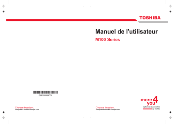 SATELLITE M100 (PSMA0) | EQUIUM M100 (PSMA8) | Toshiba SATELLITE M100 (PSMA2) Manuel du propriétaire | Fixfr
