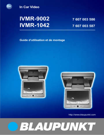 Blaupunkt IVMR-9002 Manuel du propriétaire | Fixfr