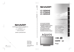 Sharp LC-32/37/46D654E Manuel du propriétaire