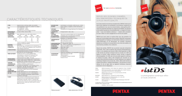 Pentax ist DS Manuel du propriétaire | Fixfr