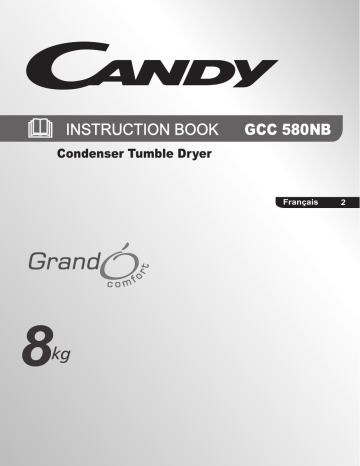 Candy GCC 580NB Manuel du propriétaire | Fixfr