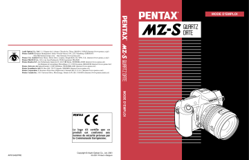 MZS | Pentax MZ-S Manuel du propriétaire | Fixfr