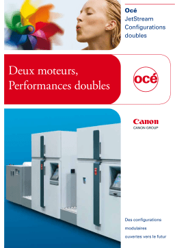 Canon OCE JETSTREAM DUAL Manuel du propriétaire