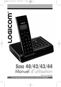 Logicom SENS 40 Manuel du propriétaire