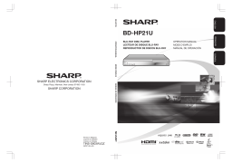 Sharp BD-HP21U Manuel du propriétaire