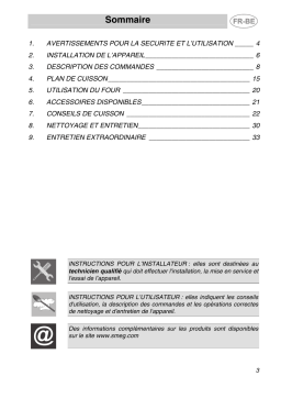 Smeg CS19IDA-6 Manuel du propriétaire