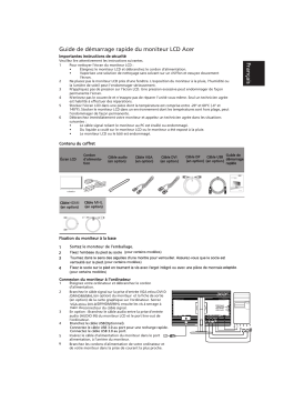 Acer XB270H Manuel du propriétaire