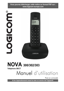 Logicom NOVA 302 Manuel du propriétaire