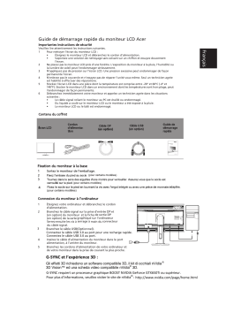 Acer XB270H A Manuel du propriétaire