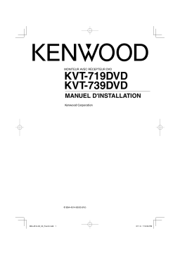 Kenwood KVT-719DVD Manuel du propriétaire