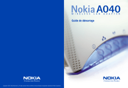 Nokia A040 Manuel du propriétaire