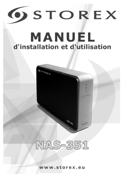 Storex NAS-351 Manuel du propriétaire