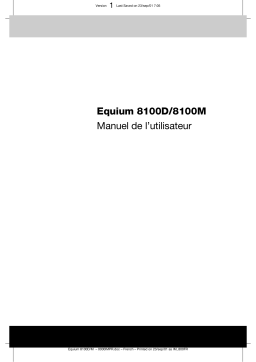Toshiba EQUIUM 8100 Manuel du propriétaire