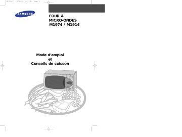 M1974 | Samsung M1914A Manuel du propriétaire | Fixfr