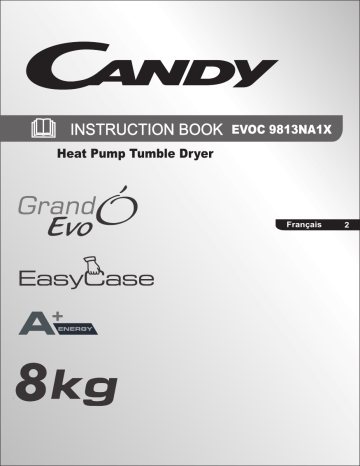 Candy EVOC 9813NA1X-47 Manuel du propriétaire | Fixfr