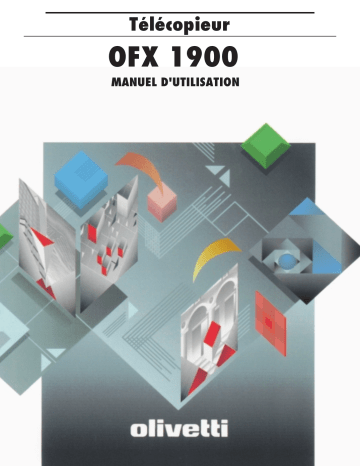 Olivetti OFX 1900 Manuel du propriétaire | Fixfr