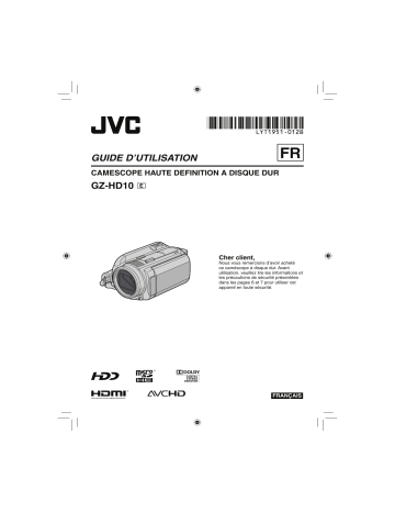 JVC GZ-HD10 Manuel du propriétaire | Fixfr
