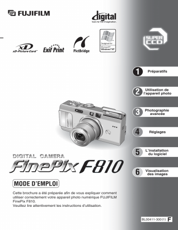 Fujifilm F810 Manuel du propriétaire | Fixfr