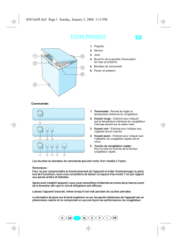 Whirlpool AFG 614-B Manuel du propriétaire