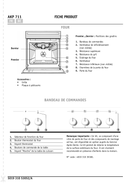 Whirlpool AKP 711 AV Manuel du propriétaire