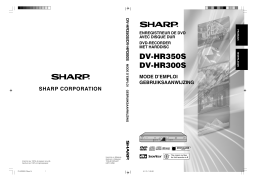 Sharp DV-HR300S/350S Manuel du propriétaire