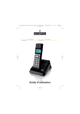 Alcatel VERSATIS P100 VOICE Manuel du propriétaire