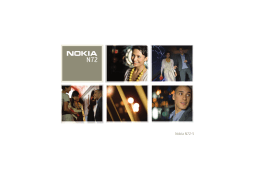 Nokia N72 Manuel du propriétaire