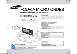 Samsung CE107M Manuel du propriétaire