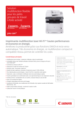 Canon i-SENSYS MF5940dn Manuel du propriétaire