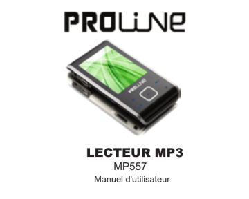 Proline MP557 Manuel du propriétaire | Fixfr
