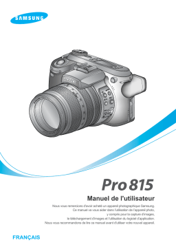 Samsung Pro815 Manuel du propriétaire