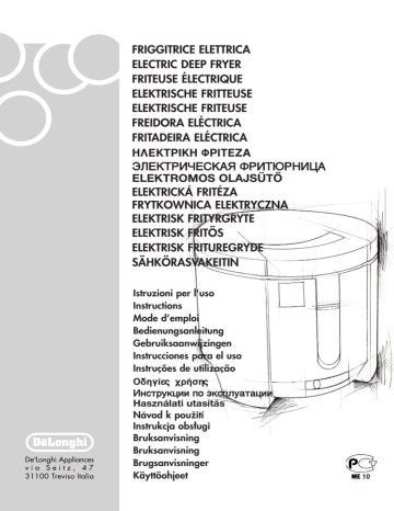 DeLonghi F 26200 Manuel du propriétaire | Fixfr