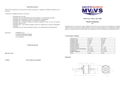 MVVS 8.0-680 Manuel du propriétaire