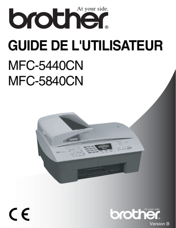 Brother MFC-5440CN Manuel du propriétaire | Fixfr