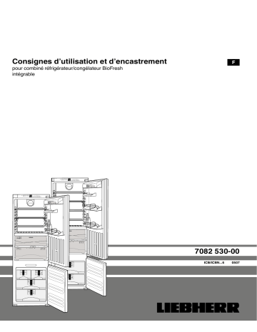 Liebherr ICB 3166 Manuel du propriétaire | Fixfr