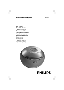 Philips PSS010 Manuel du propriétaire