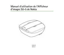 Nokia SU-5 Manuel du propriétaire