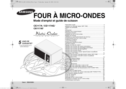 Samsung CE117AE-XEF Manuel du propriétaire