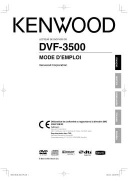 Kenwood DVF-3500 Manuel du propriétaire