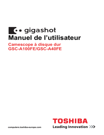 Toshiba GIGASHOT A Manuel du propriétaire | Fixfr