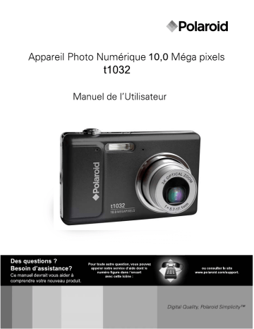 Polaroid T1032 Manuel du propriétaire | Fixfr