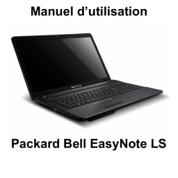 Packard Bell EN LS13SB Manuel du propriétaire