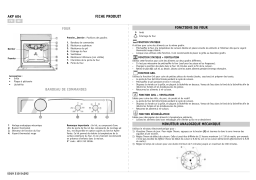 Whirlpool AKP 604/01 Manuel du propriétaire