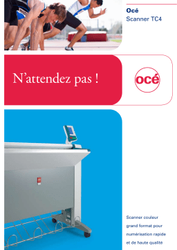 Canon OCE TC4 SCANNER Manuel du propriétaire